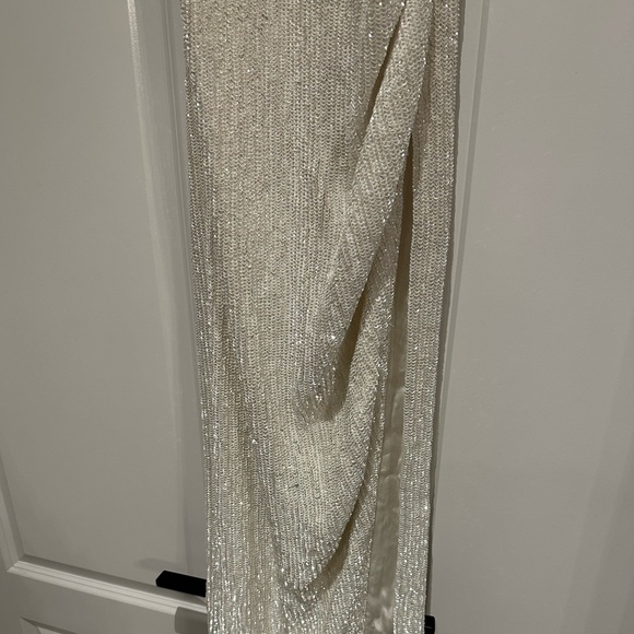 Katya Dress in Moonglow White (all sequins) - NWT - Picture 10 of 11